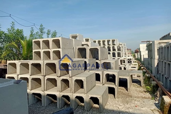 Jual dan Pasang U-ditch Beton + Tutup di Tenjo Kab Bogor